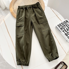 Темно-оливковые штаны от бренда Street Classic Clothes