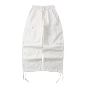 Хлопковые штаны фирмы OREETA свободные на резинке с завязками