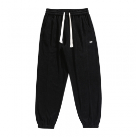 ACUS вельветовые спортивные брюки в стиле пэчворк черные