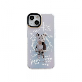 С черно-белым акварельным медведем белый чехол для телефонов iPhone