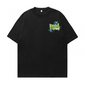 Cityboy прямого кроя футболка выполнена в черном цвете