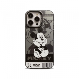 С рисунком Микки Мауса серый чехол для телефонов iPhone прозрачный