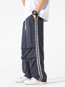ACUS современная модель штанов с карманами в синем цвете