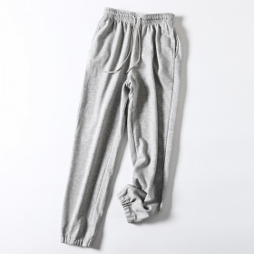 Светло-серые штаны Street Classic Clothes с эластичным поясом