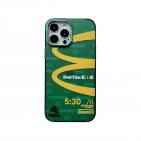 С крупным логотипом McDonald's чехол для телефонов iPhone зеленый