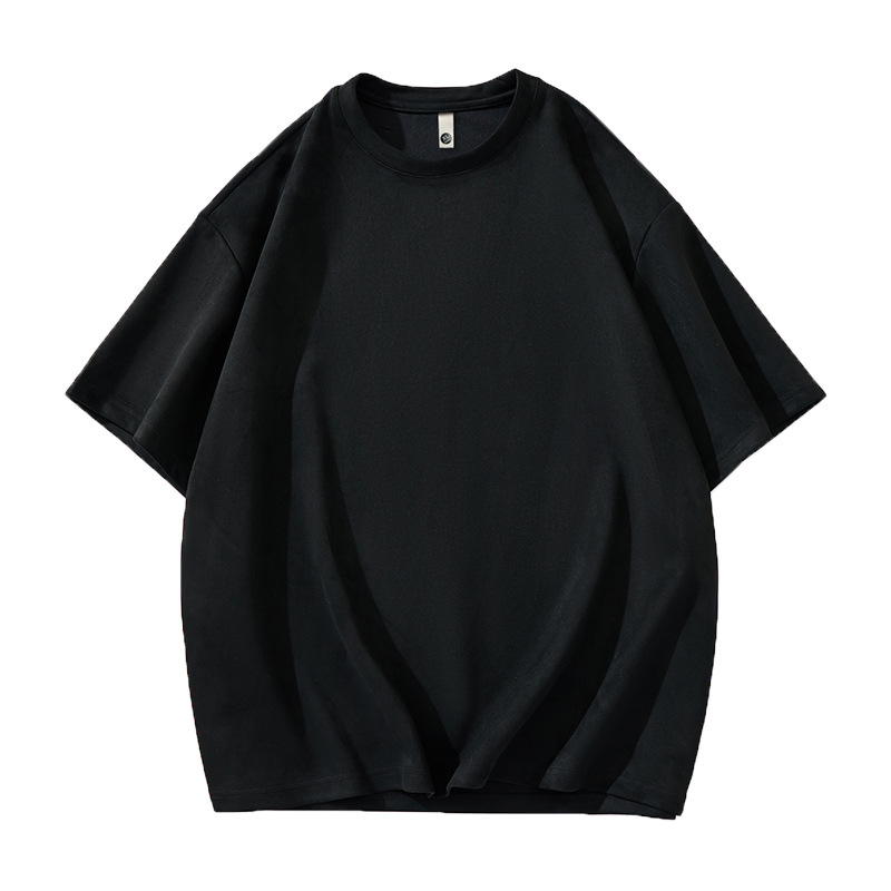 Полностью черная ACUS футболка из надежного текстиля