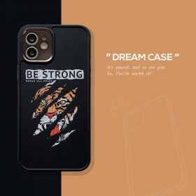 От DREAM CASE черный чехол для телефонов iPhone с принтом тигра