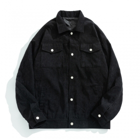 Cityboy черного цвета куртка с воротником модель на кнопках