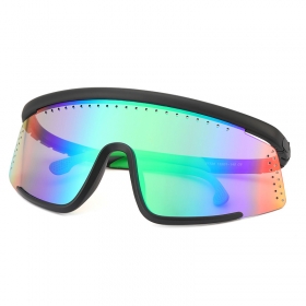 Антибликовые спортивные очки с яркой солнцезащитной линзой 