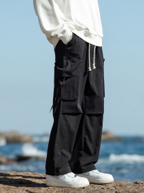 ACUS модные практичные черные штаны качественная модель