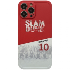 Стильный красно-белый чехол для телефонов iPhone с надписью SLAMDUNK