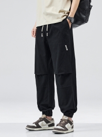Трендовые качественные штаны от бренда ACUS черного цвета