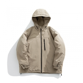 Бежевая Cityboy непромокаемая куртка с практичным карманом на молнии