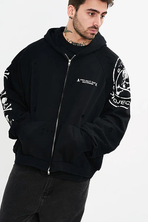 Зип худи Project G/R x Mastermnd чёрного цвета в наличии