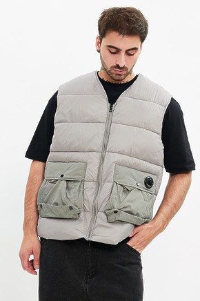 Жилетка C.P Company серого цвета 