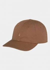 Универсальная коричневая кепка Carhartt с люверсами для вентиляции 
