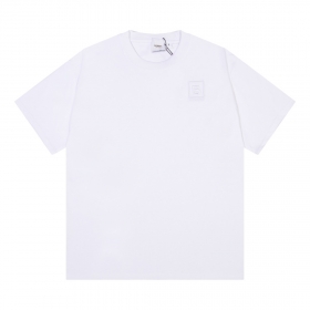 BURBERRY эксклюзивная в белом цвете футболка из хлопка