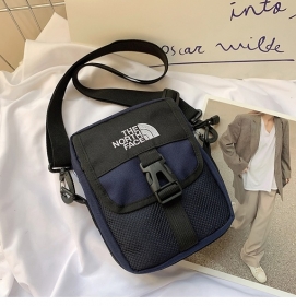 Базовая The North Face тёмно-синяя сумка с пряжкой пластиковой