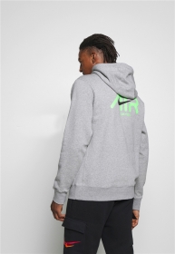 Серое худи Nike Air с двойным логотипом