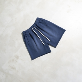 Синие шорты BE THRIVED со шнурками-завязками на талии и карманами