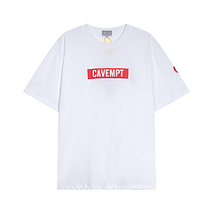 Белая футболка Cav empt со стильным красным принтом