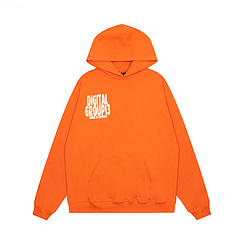 Оранжевого цвета Cactus Jack худи прочная модель на каждый день