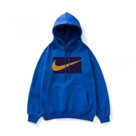 Синий худи Nike Swoosh в квадрате