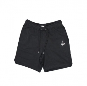 Jordan чёрные спортивные шорты на эластичной резинке со шнурком